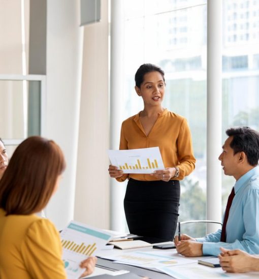 Illustration of thought leadership and content marketing strategies used by businesses to build authority, attract audiences, and drive growth